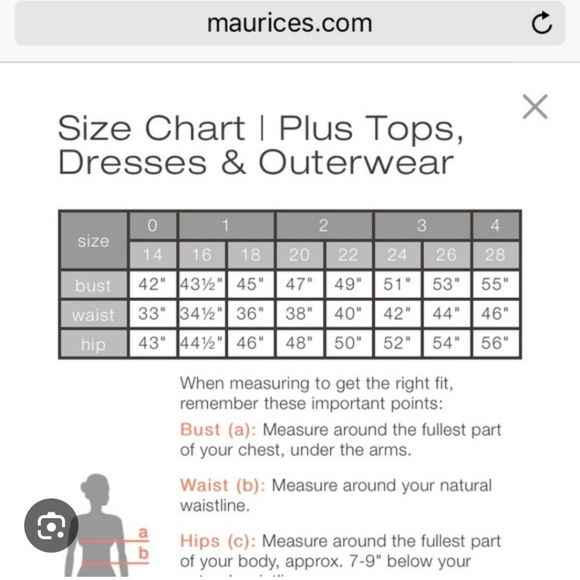 Maurices Relaxed Fit Plus Size 3 Lightweight button down blouse NWT - Picture 16 of 16